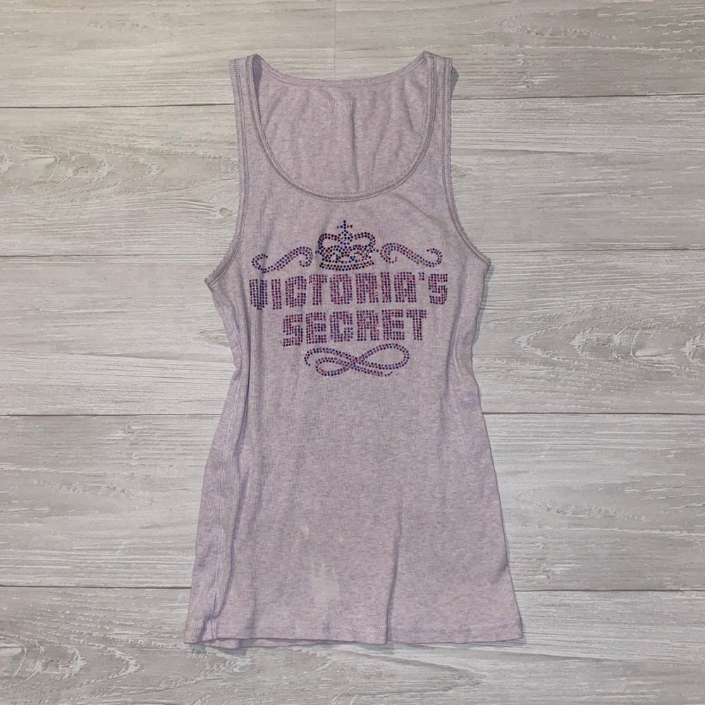 Victoria secret crystal tank top 💕
